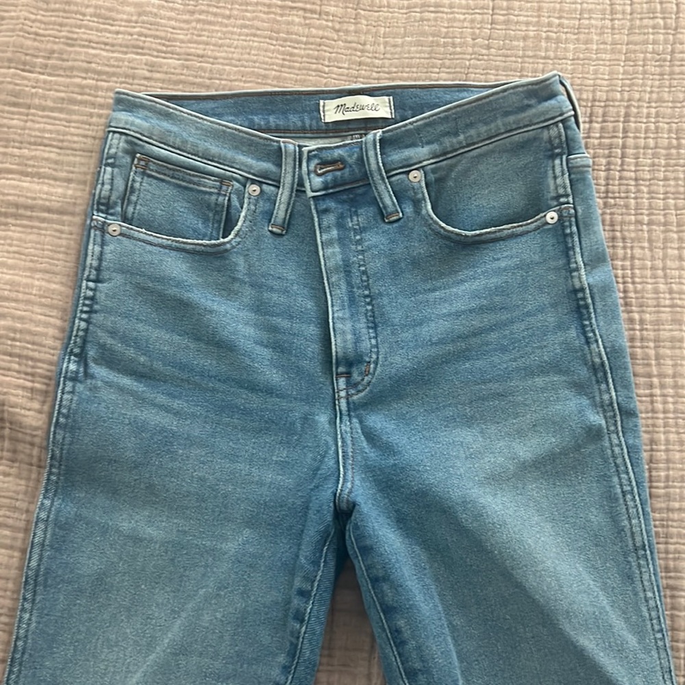 Madewell 10” high rise skinny size 30